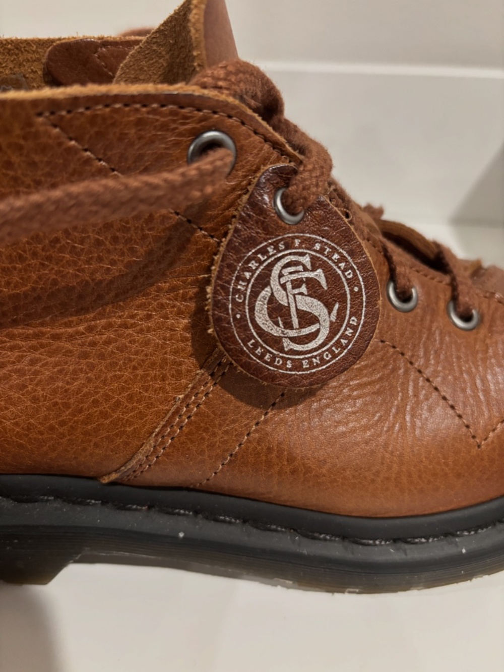 Dr. Marten's Church Boot Brown Buckingham - Picture 4 of 8